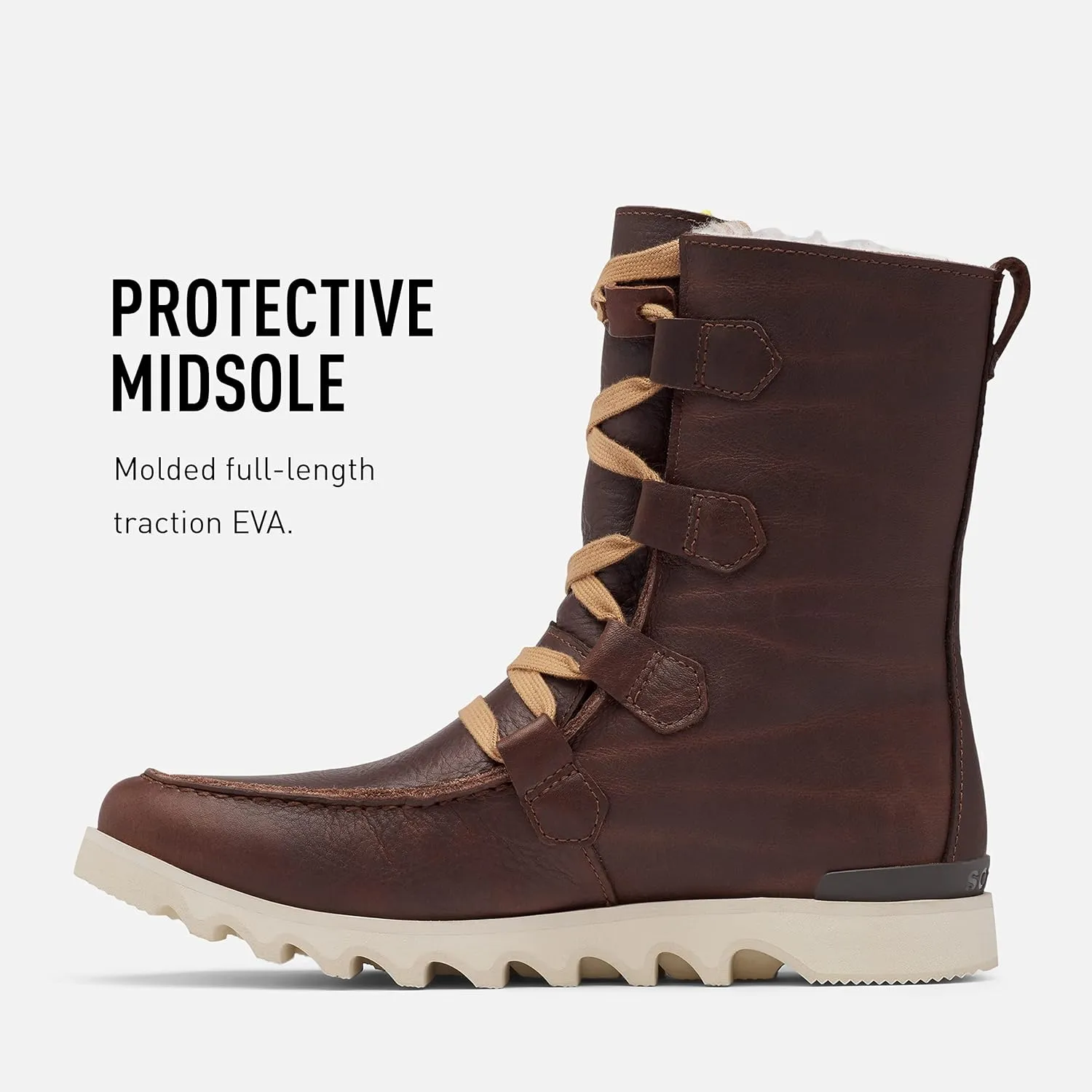 Sorel Men's Kezar Storm WP Boot — Waterproof Leather Winter Boots