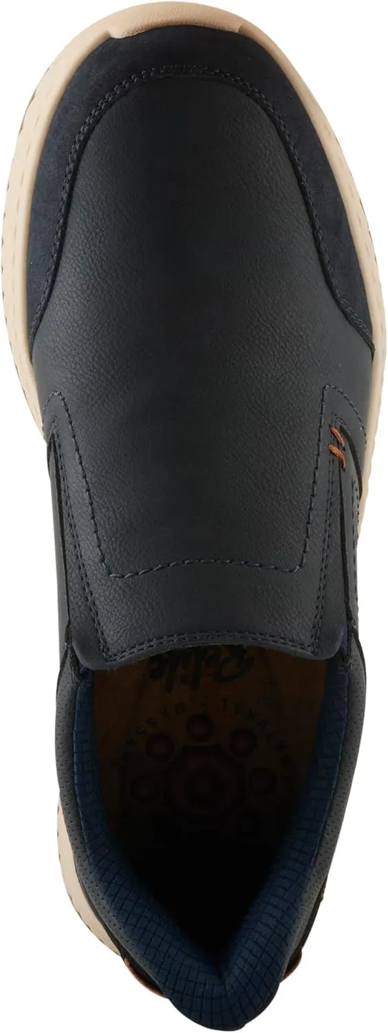 Spring Step Men's TAFTI Slip-On Sneakers – Vegan-Friendly Water-Resistant Shoes with Shock-Absorbent Sole and Stretch Goring