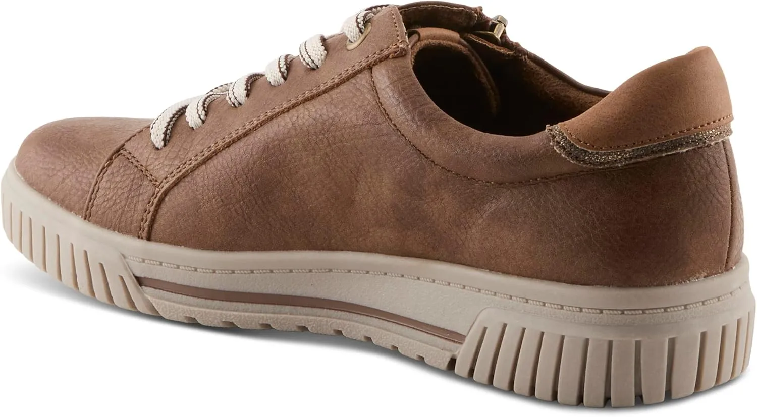 Spring Step Women's Jamia Relife Sneakers with Dual Closure, Plush Lining, and Shock Absorbing Design