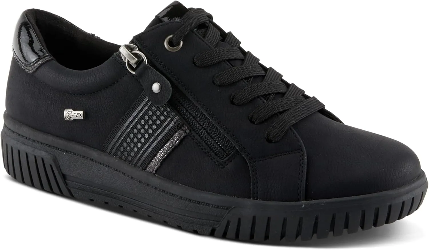 Spring Step Women's Jamia Relife Sneakers with Dual Closure, Plush Lining, and Shock Absorbing Design