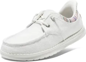 STQ Slip On Women Boat Shoes丨Orthopedic Plantar Fasciitis Relief Ultralight Arch Support Sneakers