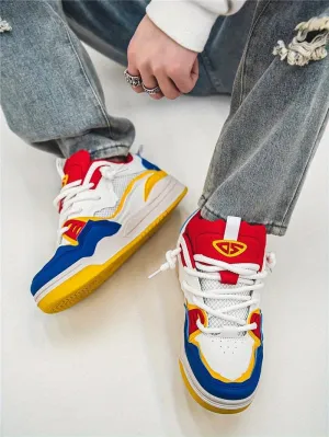 Stylish Men's Sneakers with Durable Rope Laces -Outdoor Walking and Training