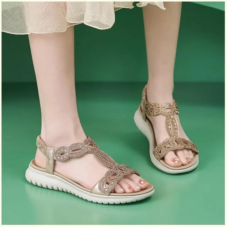 Summer women's casual sandals, light and sporty outdoor shoes