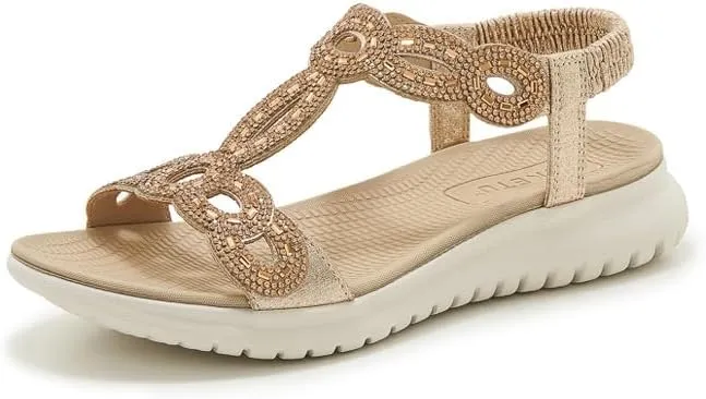 Summer women's casual sandals, light and sporty outdoor shoes