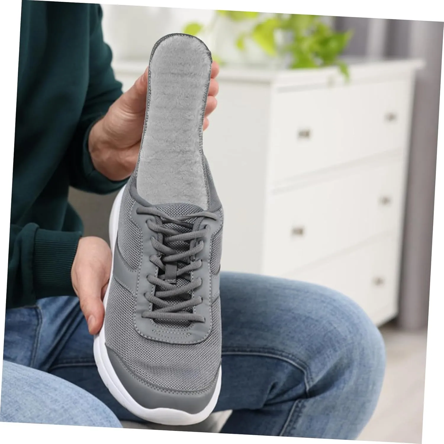 Thermal Boot Liners 4 Pack Warm Insoles for Winter Plush Wool Inserts Ergonomic Design
