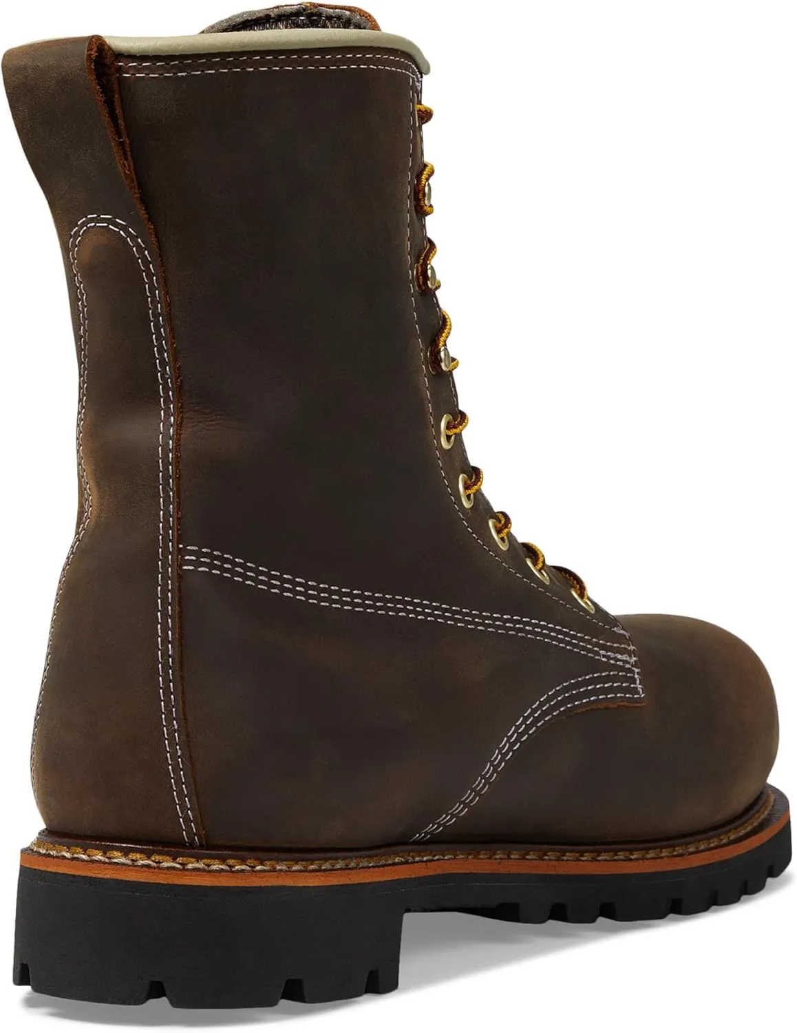 Thorogood American Legacy 8” Insulated Waterproof Work Boots for Men with Nano Composite Safety Toe, 400g Thinsulate & Oil- and Slip-Resistant Outsole
