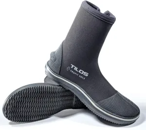 Tilos TruFit Dive Boots - Ergonomic Scuba Booties, 3-7mm