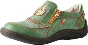 TMA EYES Women's Single-lace Zipper Non-Slip and Wear-Resistant Shoes