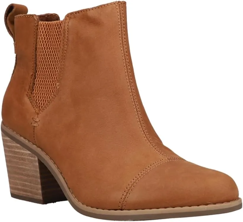 TOMS Womens Everly Pull On Ankle Boots