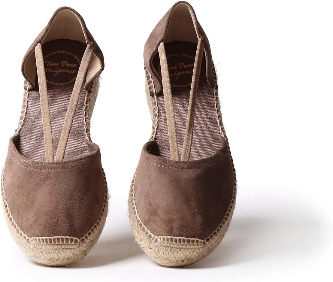 Toni Pons ERLA - Espadrille for Women in Solid Tones Made of Suede.