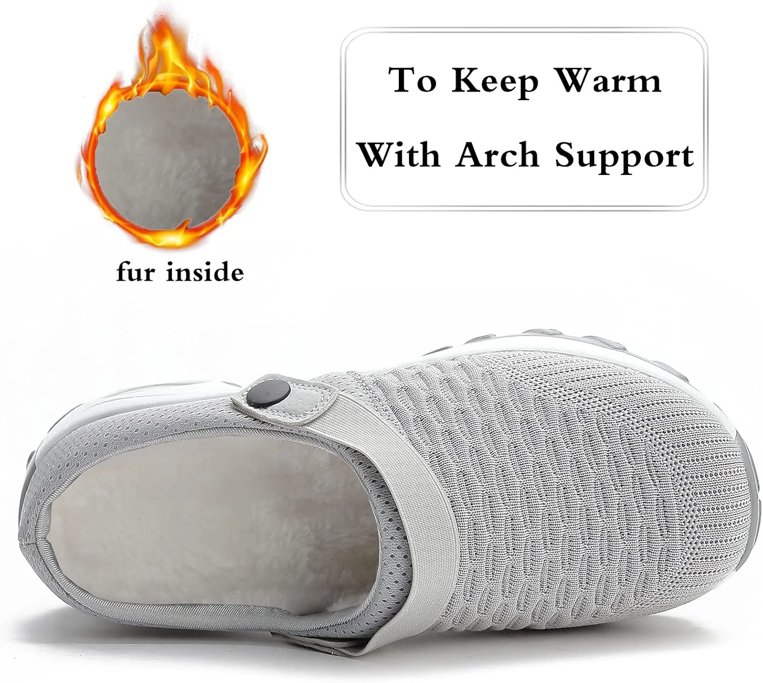Trsorini Mules Clogs for Women Summer Air Cushion Platform Mesh Mules Sneaker Sandals for Female Lightweight Beach Shoes Outdoor Slippers Walking Shoes