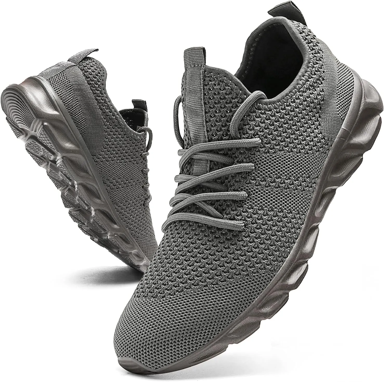 Tvtaop Mens Tennis Shoes Athletic Running Shoes Lightweight Sneakers Non Slip Walking Gym Shoes