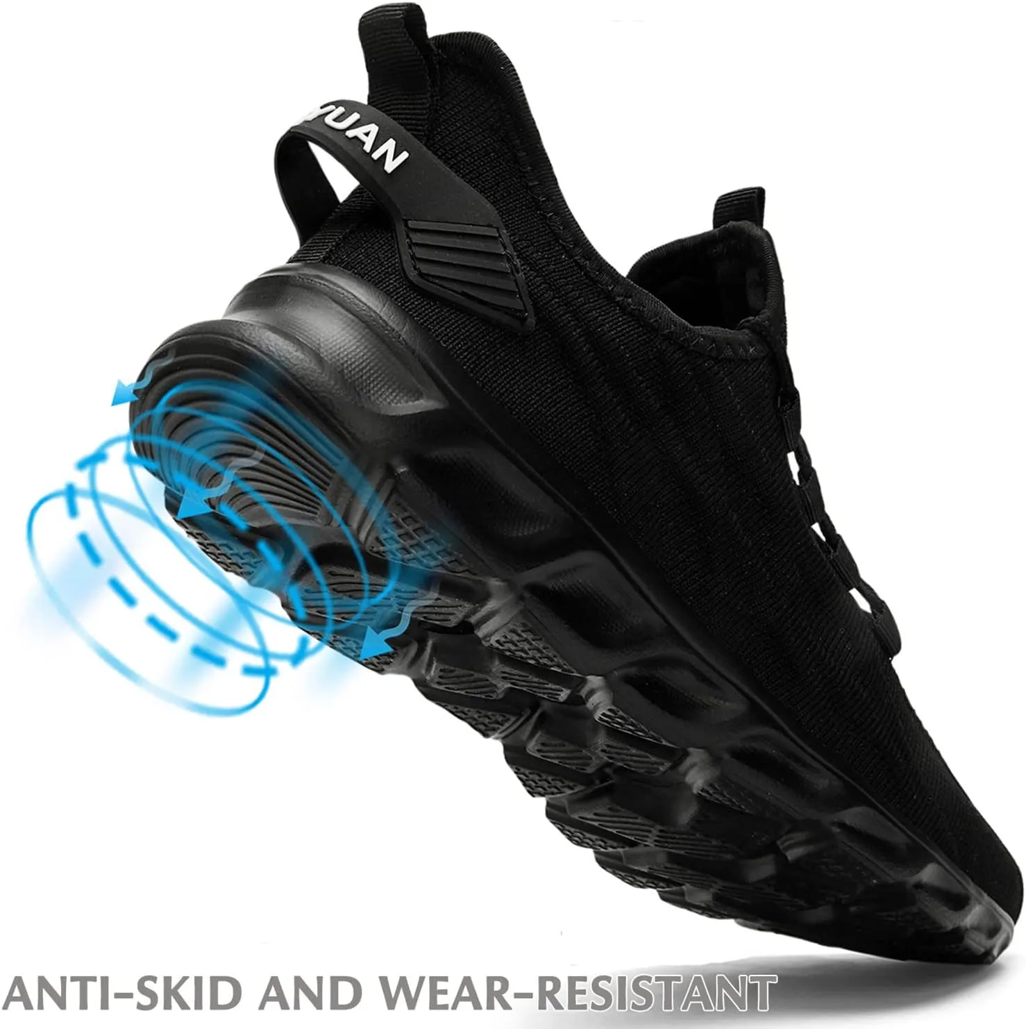 Tvtaop Mens Tennis Shoes Athletic Running Shoes Lightweight Sneakers Non Slip Walking Gym Shoes