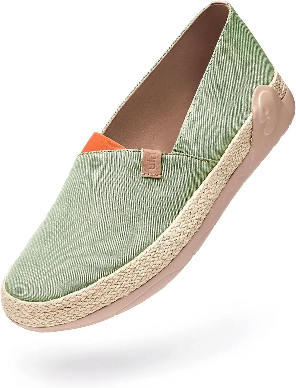 UIN Men's Espadrilles Slip OnsLightweight Walking Casual Loafers Comfortable Art Painted Travel Shoes Marbella Series