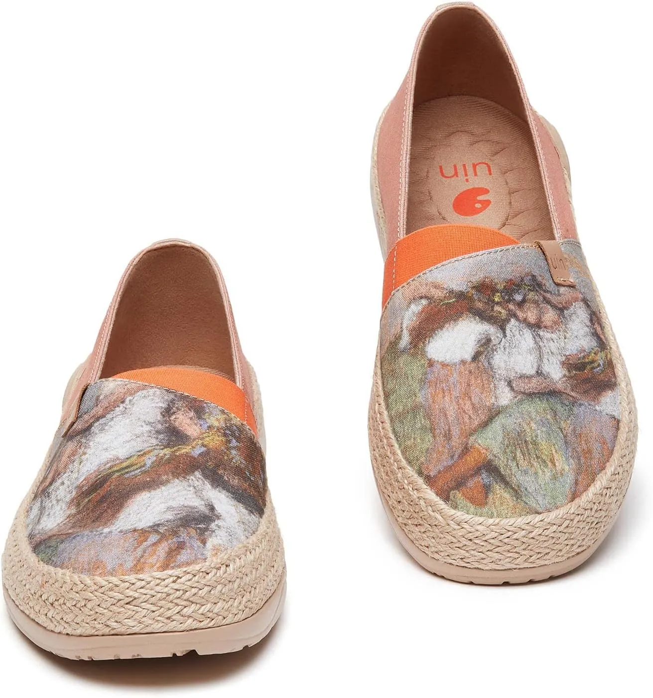 UIN x National Gallery Collaboration Slip On Art Travel Shoes