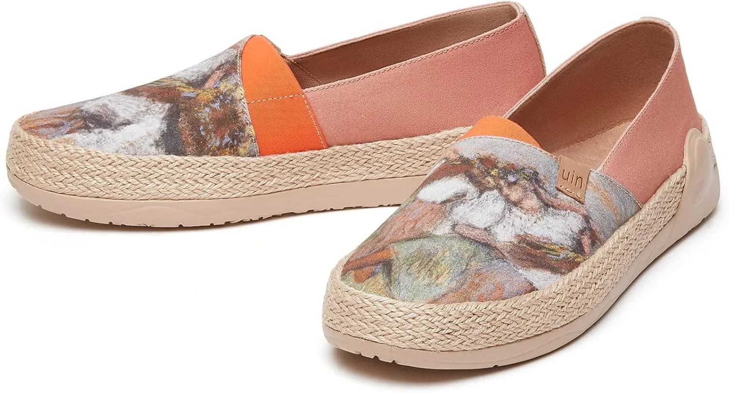 UIN x National Gallery Collaboration Slip On Art Travel Shoes