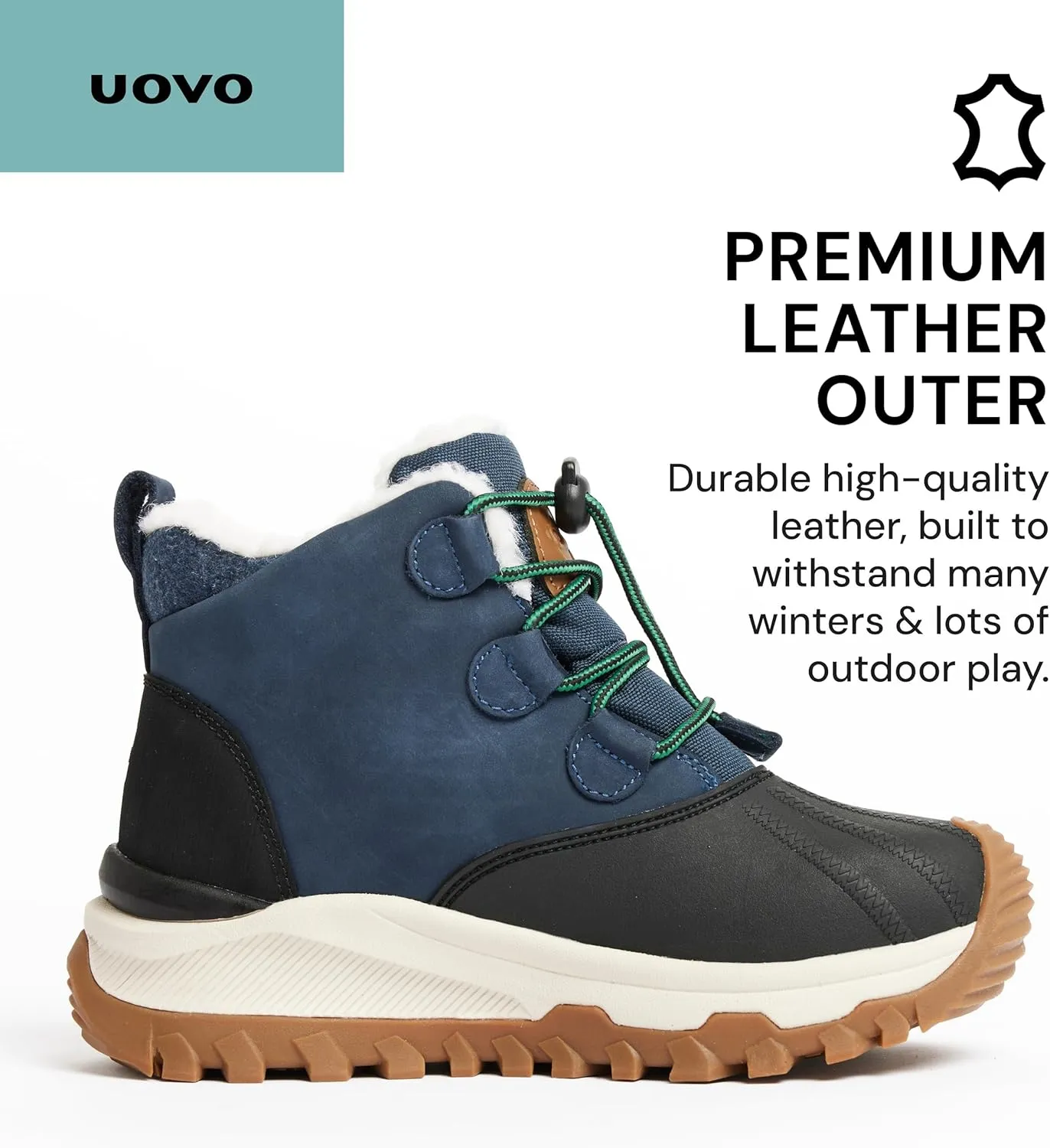 UOVO Kids Winter Boots