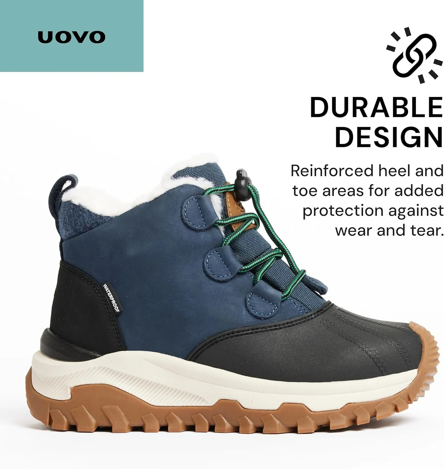 UOVO Kids Winter Boots