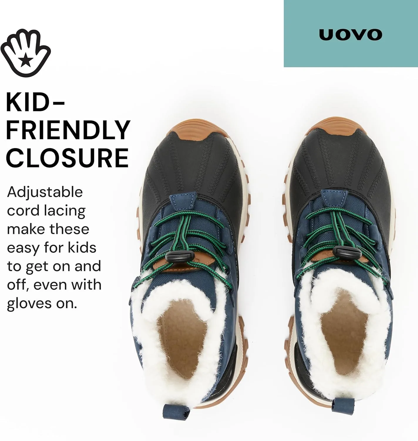 UOVO Kids Winter Boots