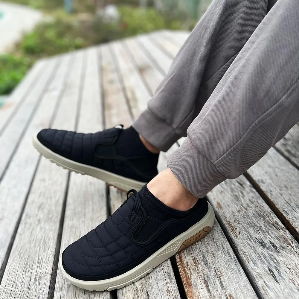 UPIShi Mens Arch Support Slip On Loafers Orthopedic Casual Sneakers for Plantar Fasciitis Indoor Outdoor House Slippers Walking Shoes for Pain Relief