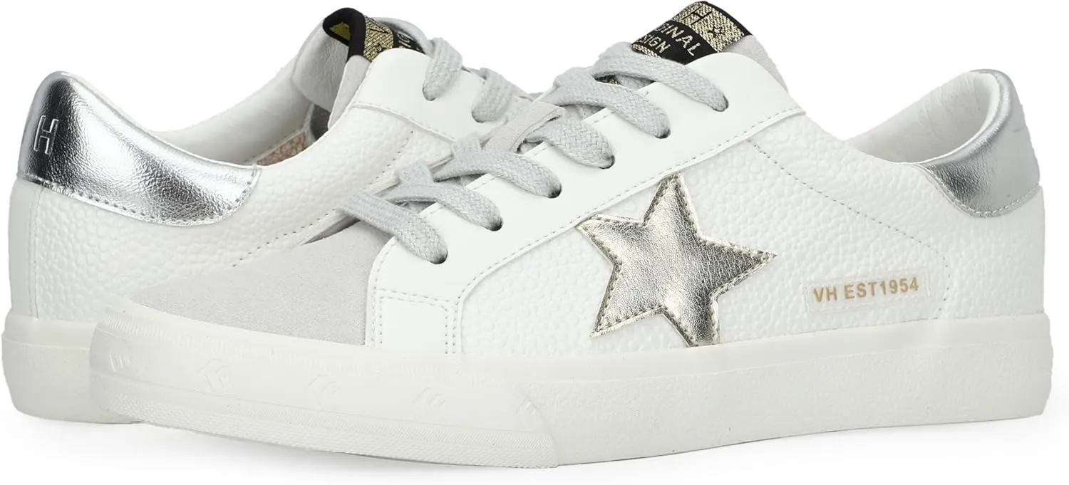 Vintage Havana Grande Women’s Fashion Sneakers | Star Tennis Shoes Womens | Low Top Slip On | Walking Comfortable Casual
