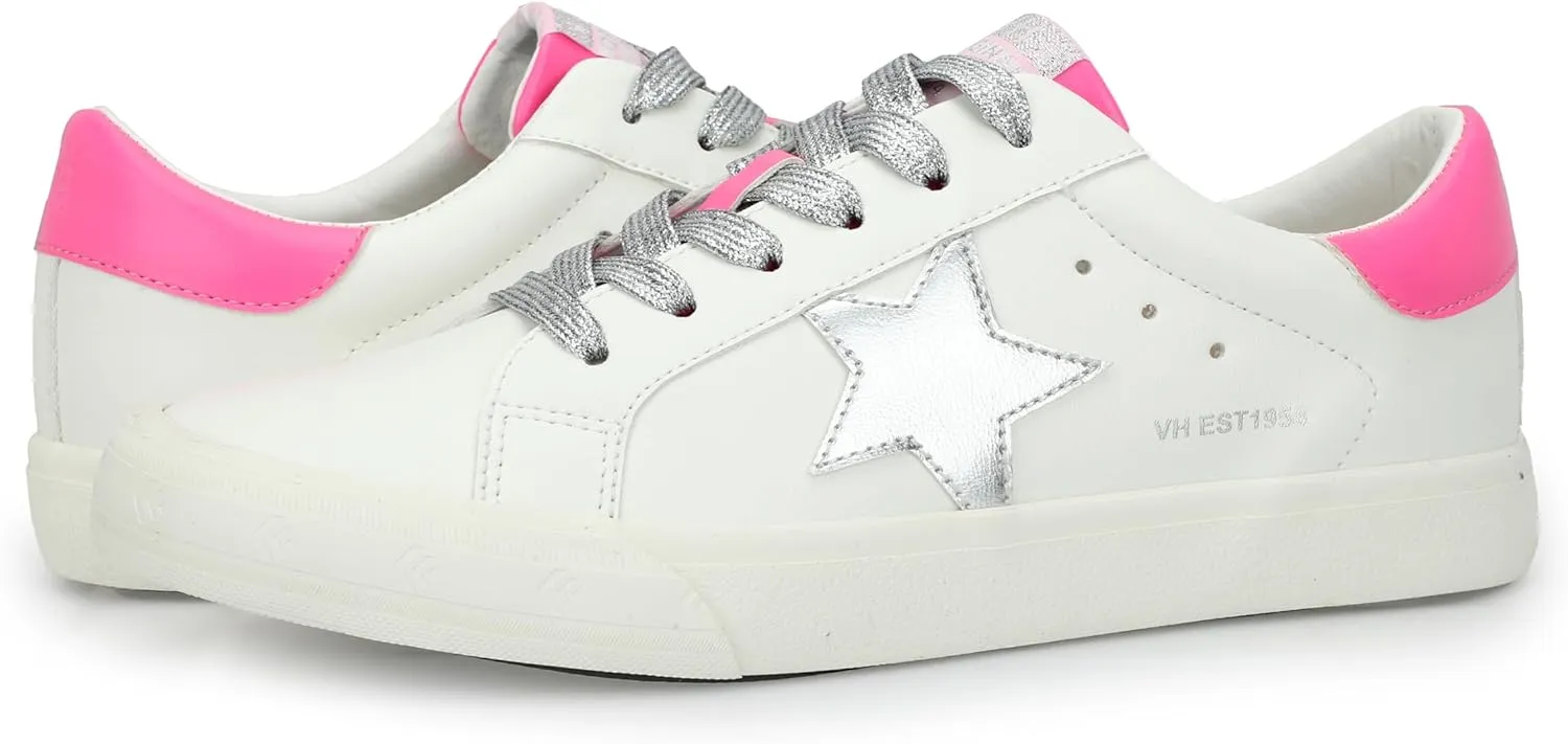 Vintage Havana Grande Women’s Fashion Sneakers | Star Tennis Shoes Womens | Low Top Slip On | Walking Comfortable Casual