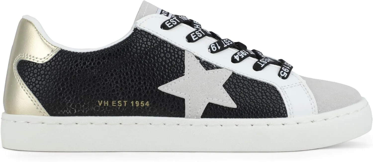 VINTAGE HAVANA Women’s Fashion Sneakers | Casual Lace up Low Top Tennis Shoes | Cute Trendy Dressy Sneakers