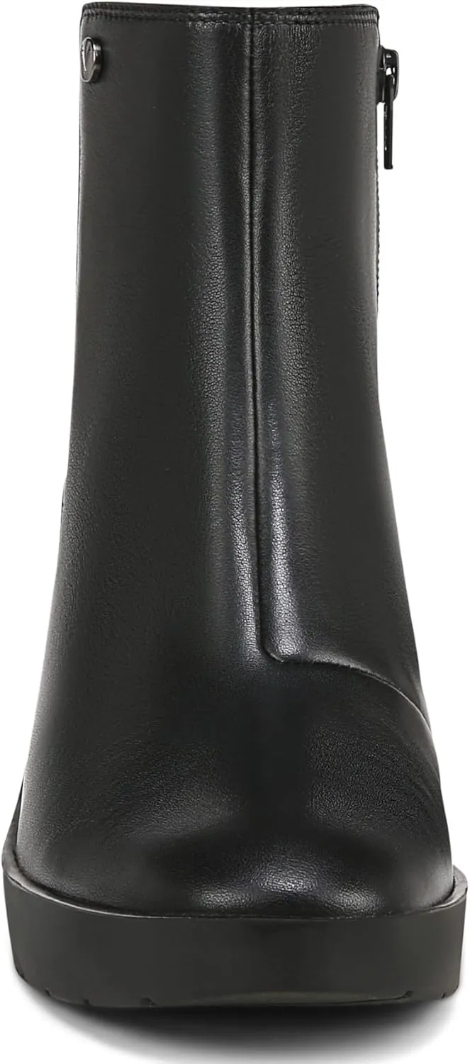 Vionic Women's Wedge Ankle Boots Skylar- Comfortable Bootoes& Supportive Walking Shoes with Built-in Arch Support