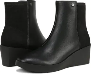 Vionic Women's Wedge Ankle Boots Skylar- Comfortable Bootoes& Supportive Walking Shoes with Built-in Arch Support