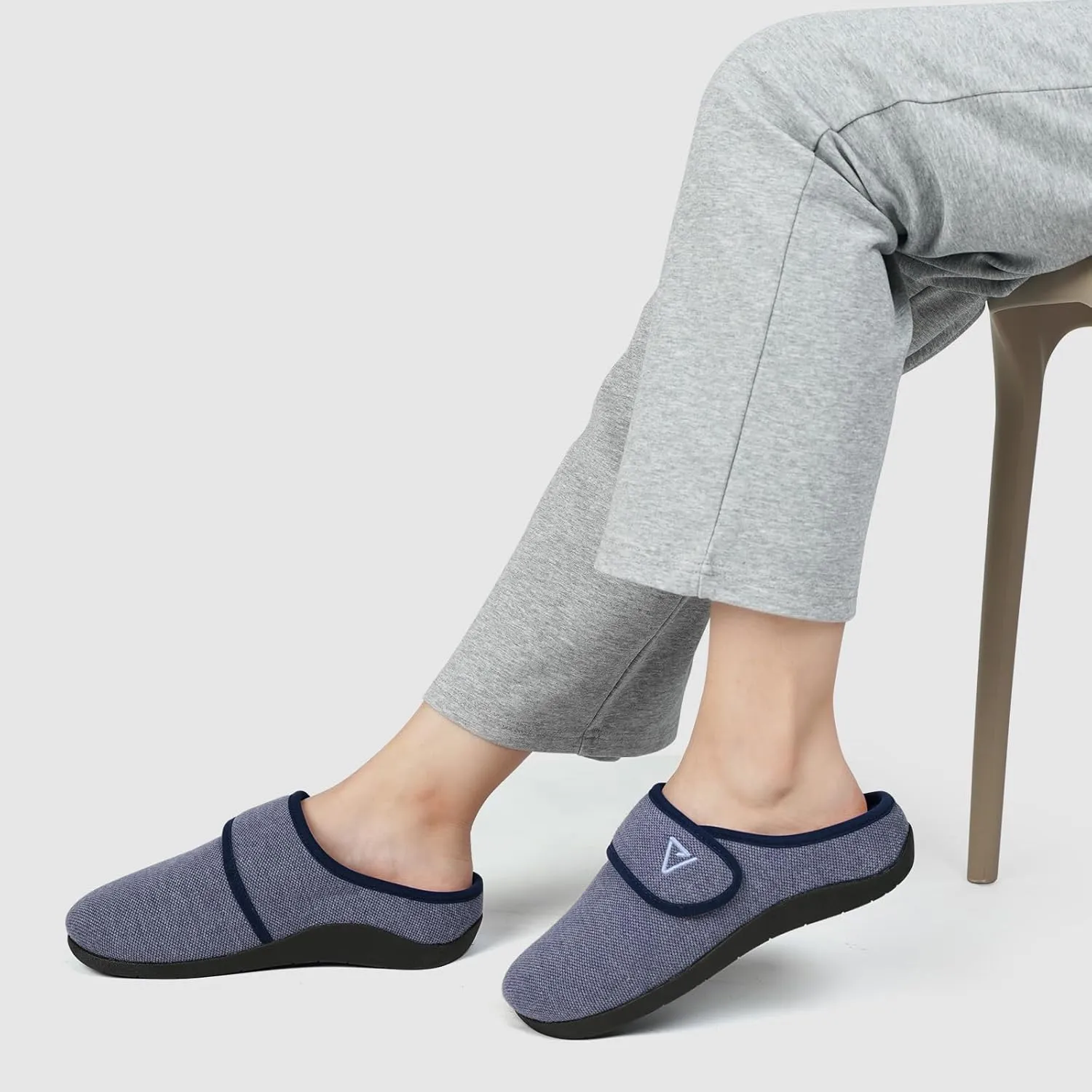 V.Step Slippers with Arch Support for Women & Men - Orthopedic House Slippers for Plantar Fasciitis - Indoor/Outdoor Slip-On Clogs