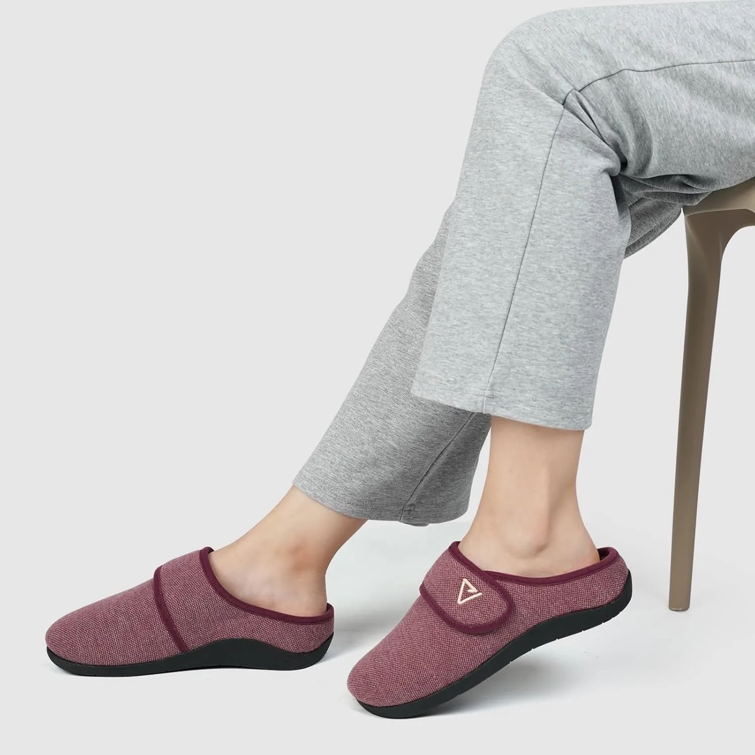 V.Step Slippers with Arch Support for Women & Men - Orthopedic House Slippers for Plantar Fasciitis - Indoor/Outdoor Slip-On Clogs