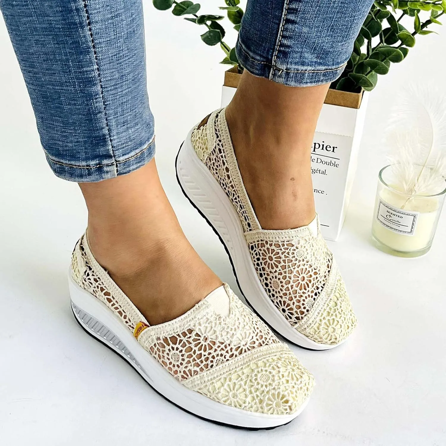 Walking Shoes Women's Arch Support Plantar Fasciitis Orthopaedic Shoes Comfortable Wide Sports Womens Track and Field