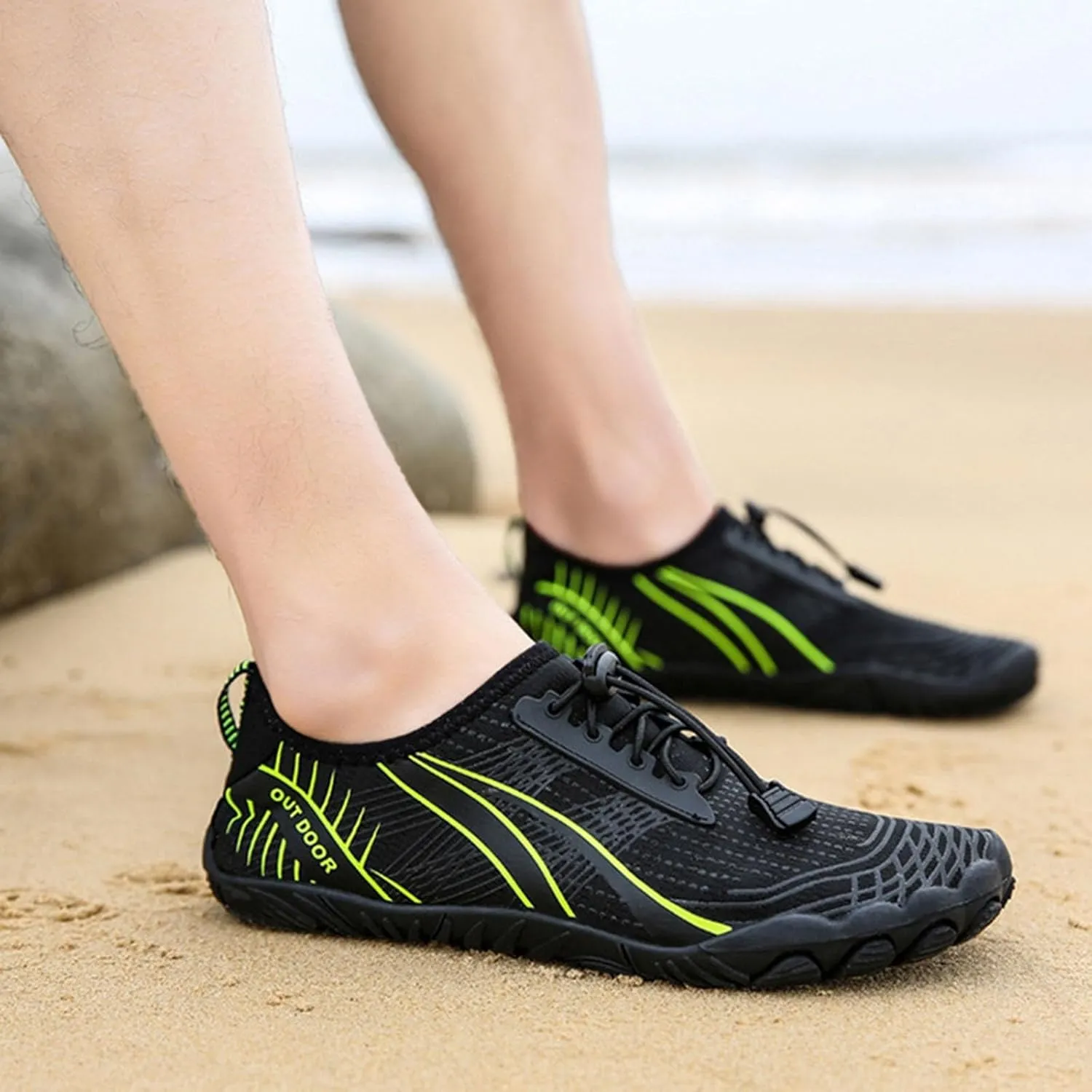 Water Shoes for Adults Quick Dry Barefoot Aqua Socks Non Slip Swim Beach Surf Yoga Boating River Pool Spring Shoe for Women 2025