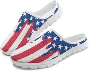 Women Half Sport Mesh Shoes - Lightweight Walking Sneakers with Soft Sole & Comfortable Insole for Daily Use
