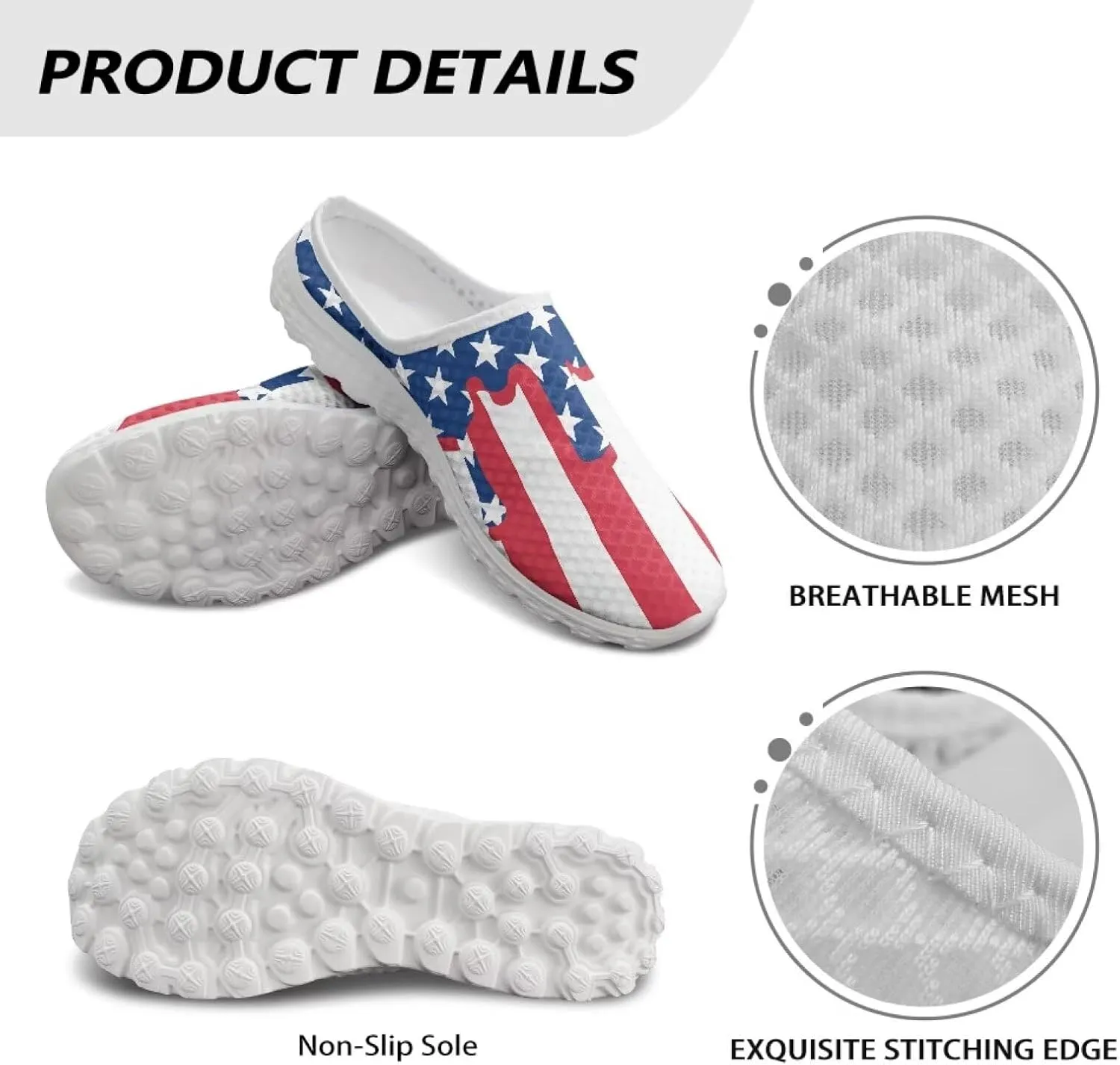 Women Half Sport Mesh Shoes - Lightweight Walking Sneakers with Soft Sole & Comfortable Insole for Daily Use