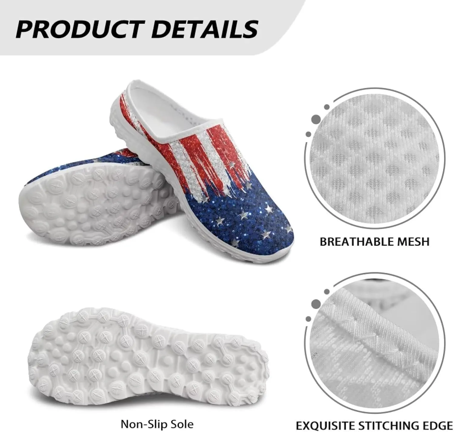 Women Half Sport Mesh Shoes - Lightweight Walking Sneakers with Soft Sole & Comfortable Insole for Daily Use