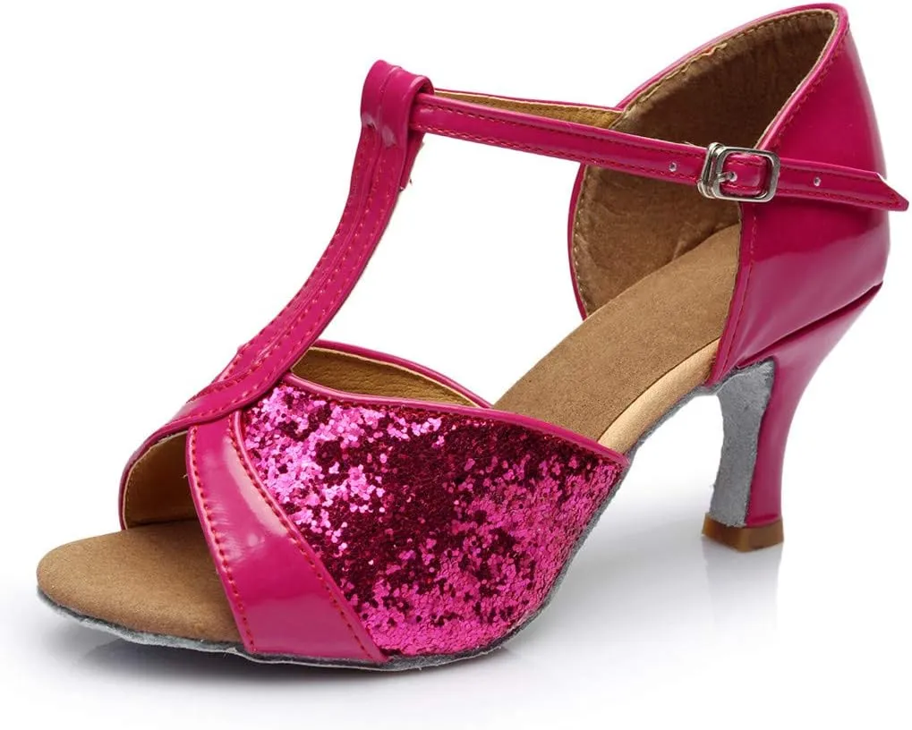 Women Open Toe Heeled Sandals Chunky Block Heel Strappy Ankle Strap Comfortable Shoes