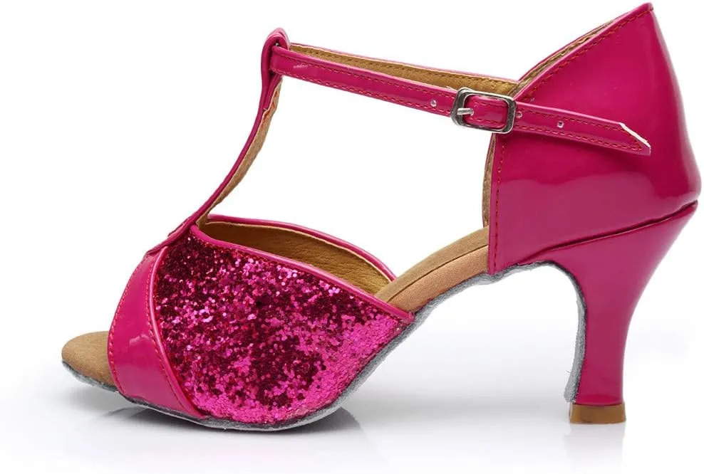 Women Open Toe Heeled Sandals Chunky Block Heel Strappy Ankle Strap Comfortable Shoes