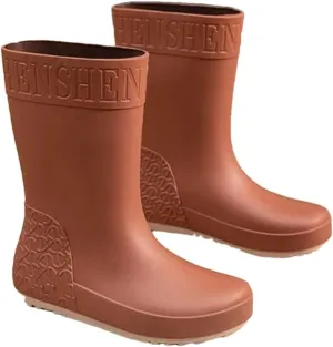 Women Rain Boots Mid-Calf Waterproof Wearresistant Working Water-Proof Shoes Cotton Plus Warm
