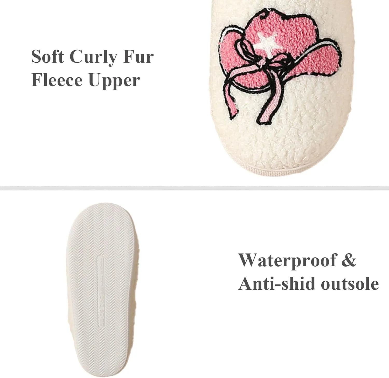 Women Retro Colorful Books Slippers Plush Warm House Slippers,Casual Home Shoes Soft Plush Slip-on Slippers Outdoor Indoor Bedroom Shoes