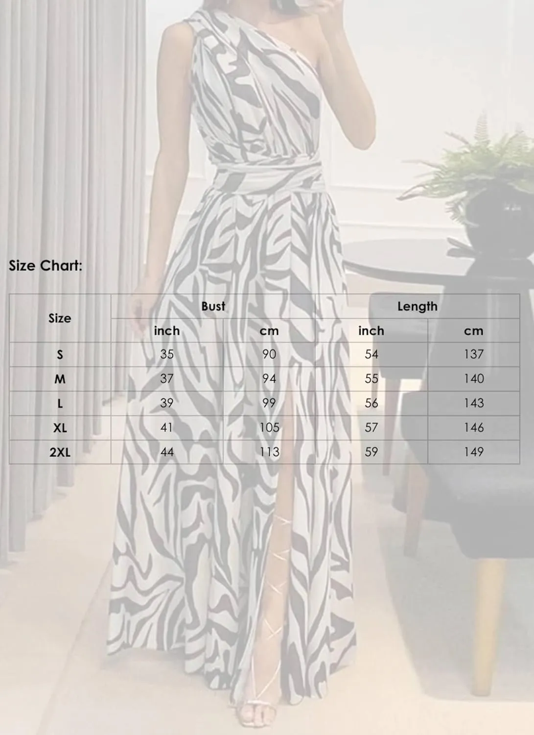 Women's 2025 Summer Striped Print One Shoulder High Waist Maxi Dress Fashion Casual Flowing Hem Side Slit Beach Dress