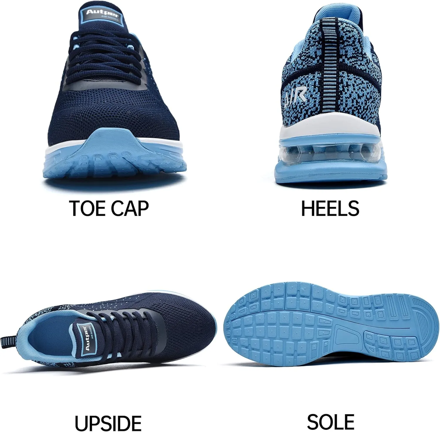 Women's Air Athletic Tennis Running Sneakers Lightweight Sport Gym Jogging Breathable Fashion Walking Shoes(US 5.5-10)