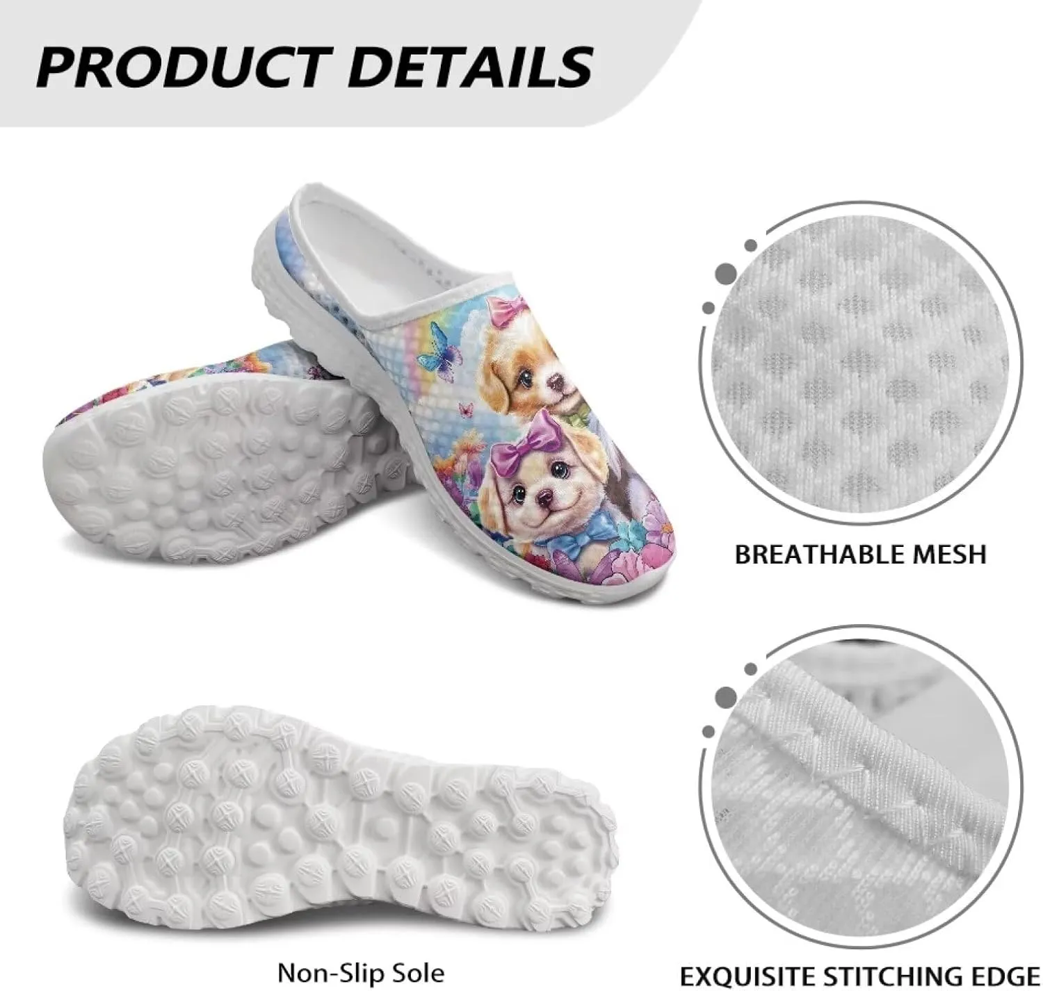 Womens Backless Slip on Shoes Half Sport Mesh Sneakers Lightweight Breathable Casual Walking Shoes