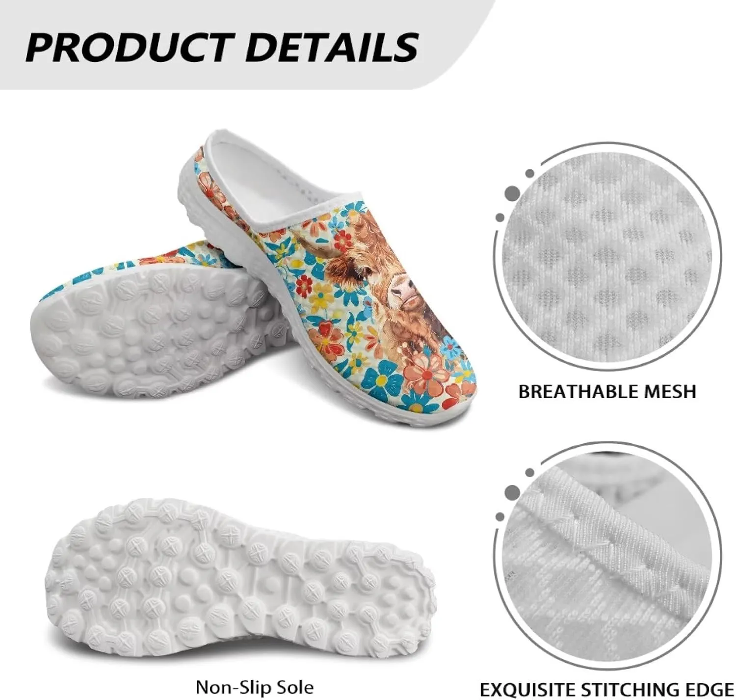 Womens Backless Slip on Shoes Half Sport Mesh Sneakers Lightweight Breathable Casual Walking Shoes