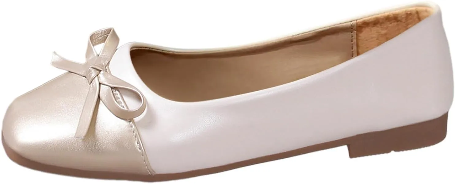 Women's Ballet Flats Business Office Work Dress Shoes Comfortable Dressy Flats for Women