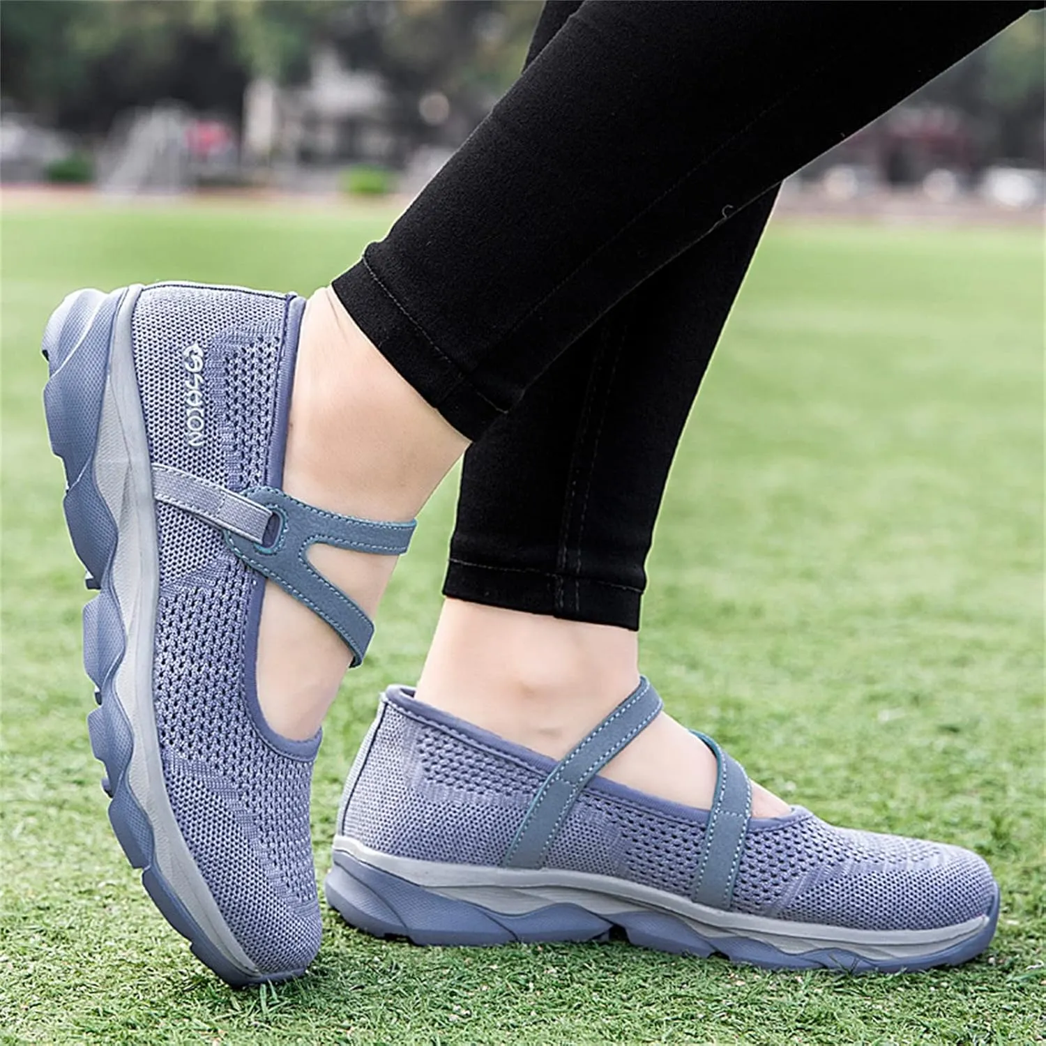 Womens Breathable Slip On Shoes Casual Comfortable Walking Sneakers Lightweight Canvas Flats Non Slip Loafers