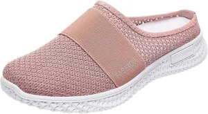Women's Casual Slip on Half Shoes Breathable Walking Shoes Women Comfort White Casual Shoes Fashion Sneakers 2025 Brown Tennis Shoe Loafers Shoe