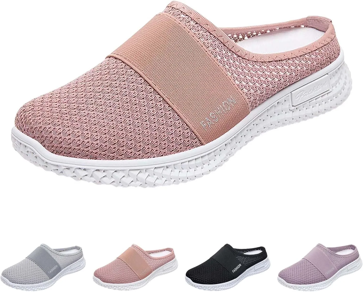 Women's Casual Slip on Half Shoes Breathable Walking Shoes Women Comfort White Casual Shoes Fashion Sneakers 2025 Brown Tennis Shoe Loafers Shoe