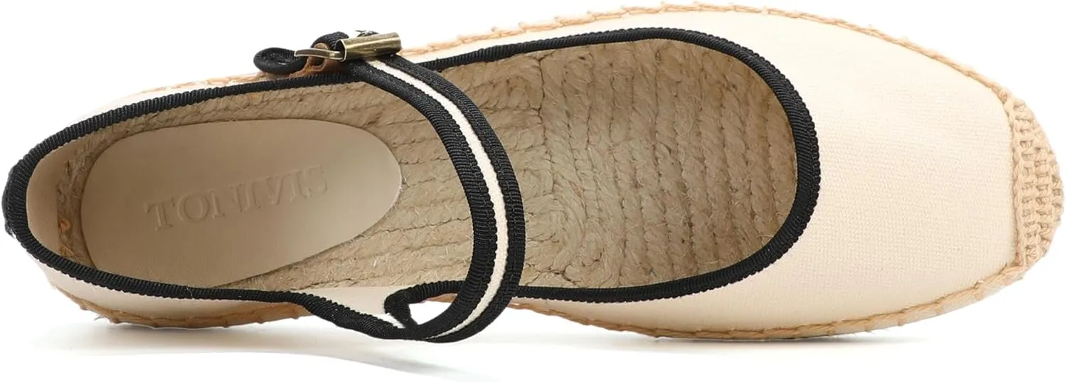 Women’s Espadrilles Breathable Comfortable Flats, Stylish Dress Shoes for All-Day Wear
