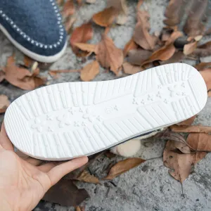 Women's Flat Fluffy Ankle Boots Slip-on Soft Plush Sneakers Fur Lined Warm Cozy Round Toe Thick Sole Casual Cotton Shoe